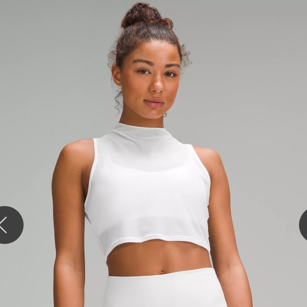 Lululemon Keyhole Mesh Tank NWT
